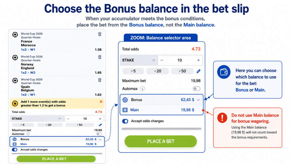 mostbet promocode example