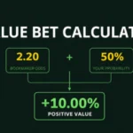 Value bet calculator