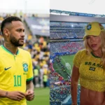 footballer Neymar and influencer Virginia Fonseca