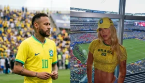 footballer Neymar and influencer Virginia Fonseca